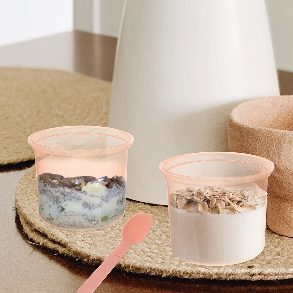 Meal Prep Gym - Conjunto de 2 Potes para Overnight