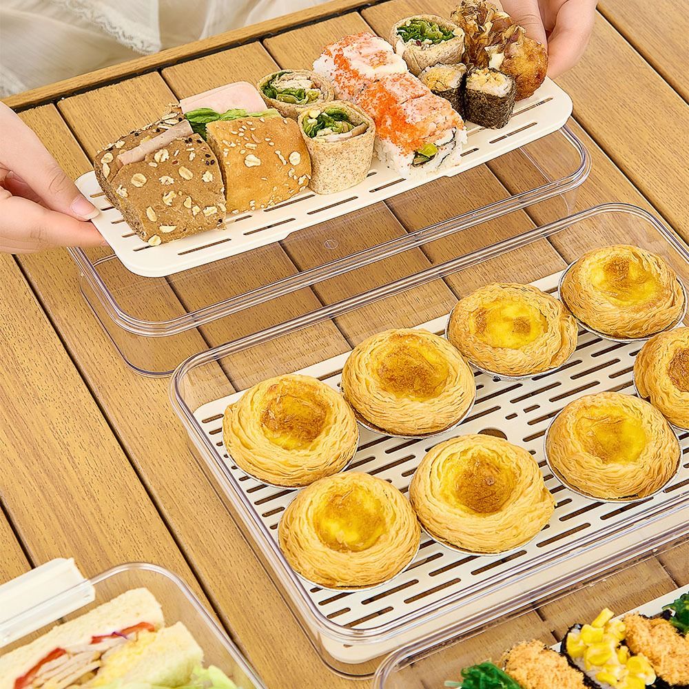 Meal Prep Pasta - Recipiente Transparente Hermético para Armazenamento de