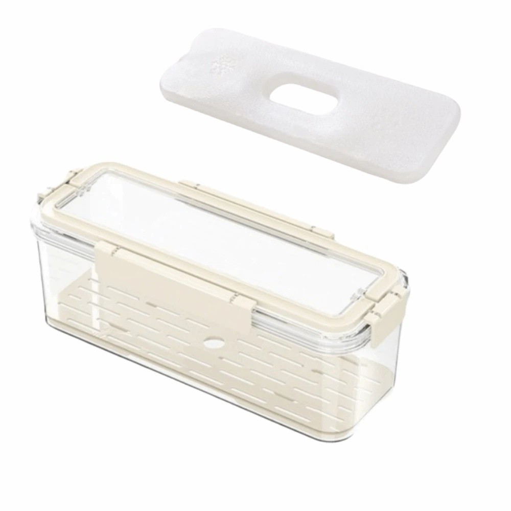 Meal Prep Pasta - Recipiente Transparente para Armazenamento de Frutas