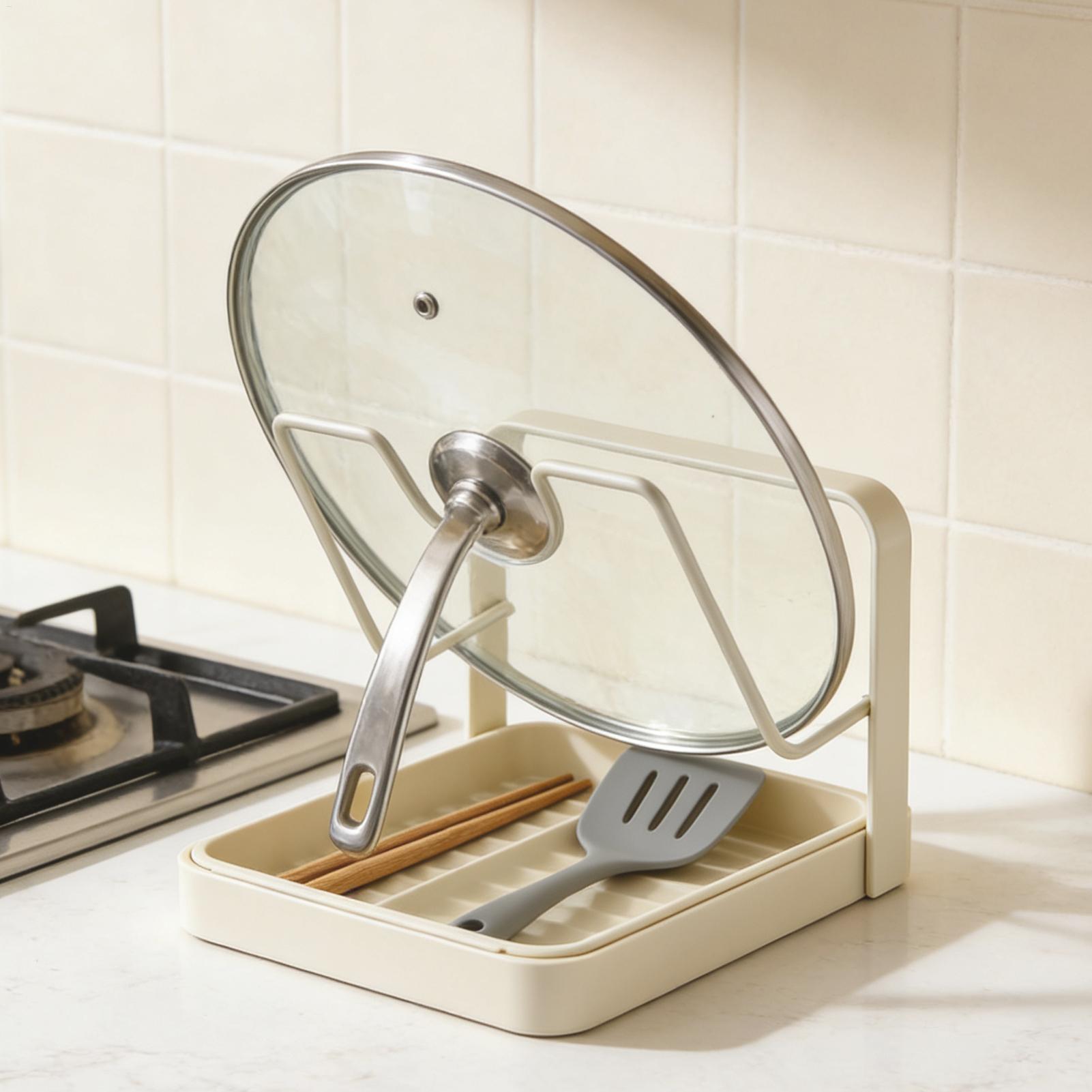 Meal Prep Organizer - Organizador de tampa de pote antiderrapante