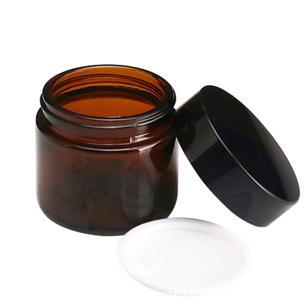 Glass Container Set - Conjunto de frascos de maquiagem, 6