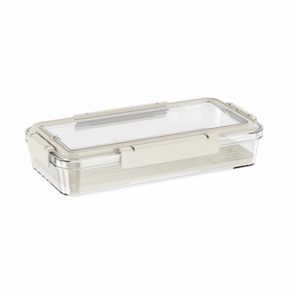 Meal Prep Pasta - Recipiente Transparente para Armazenamento de Frutas