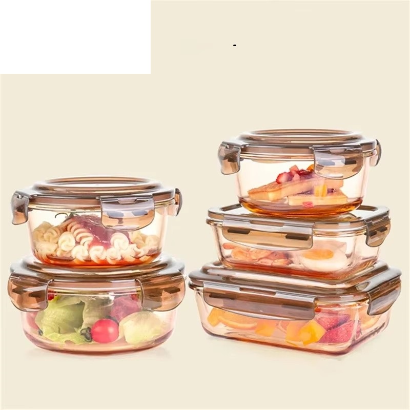 Glass Container Set - Caixa de Vidro para Conservação de