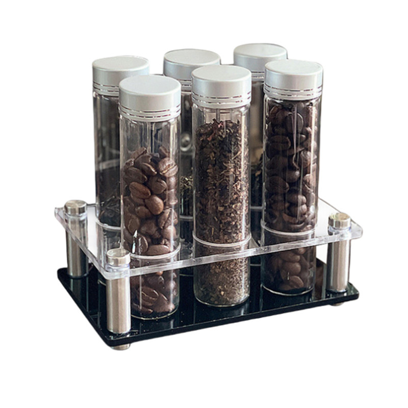 Glass Container Set - Recipiente de armazenamento de grãos de