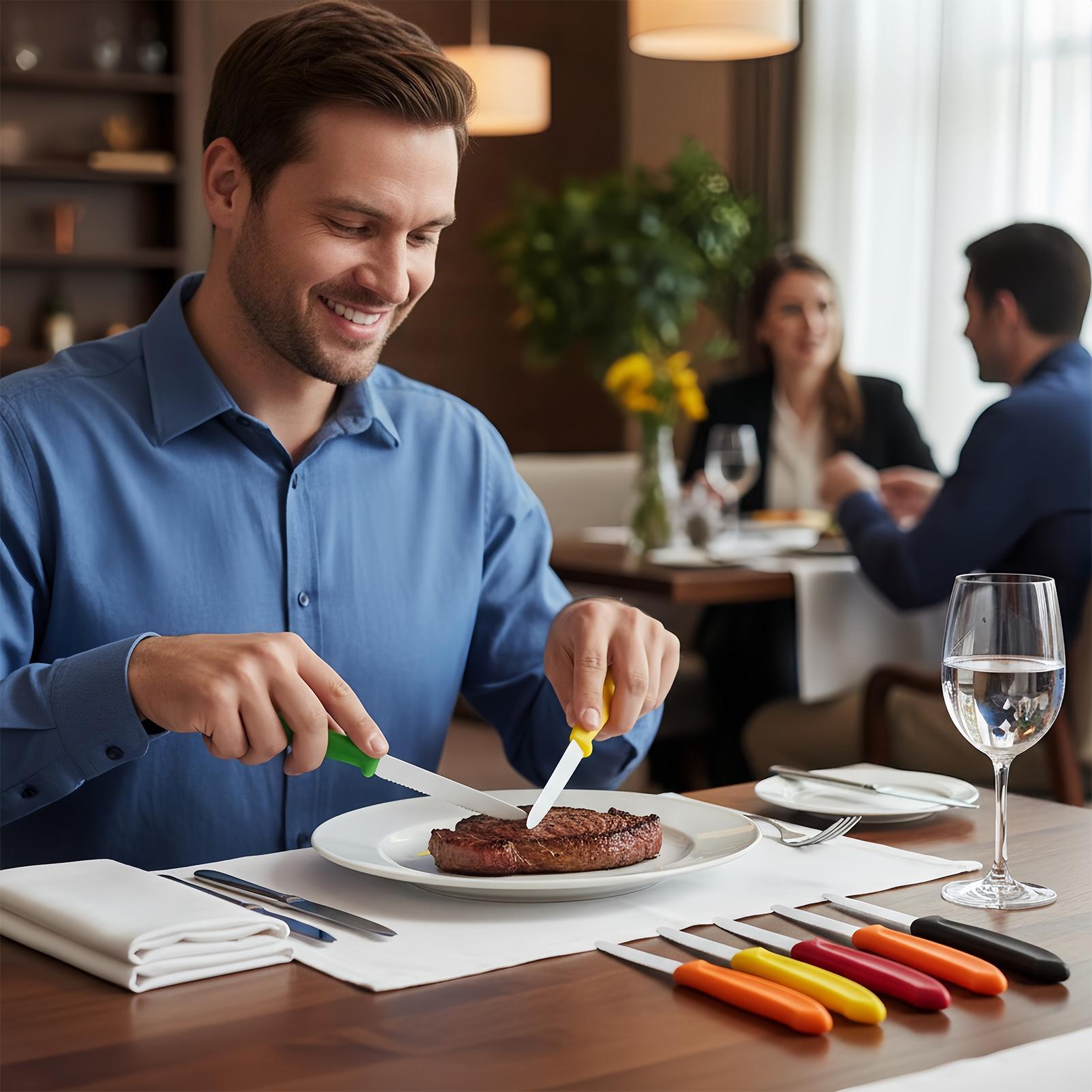 Cortador de bife serrilhado, 5 - Meal Prep Cutting avaliação e preço