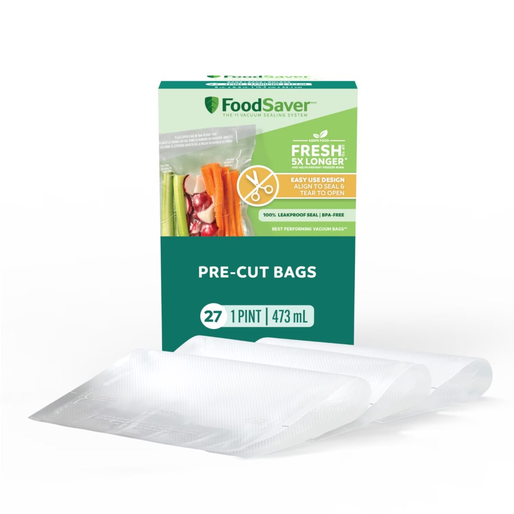 Sacos a Vácuo FoodSaver Pint,  - Meal Prep Cutting avaliação e preço
