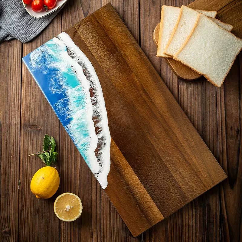 Tábua de corte de madeira de a - Meal Prep Cutting avaliação e preço