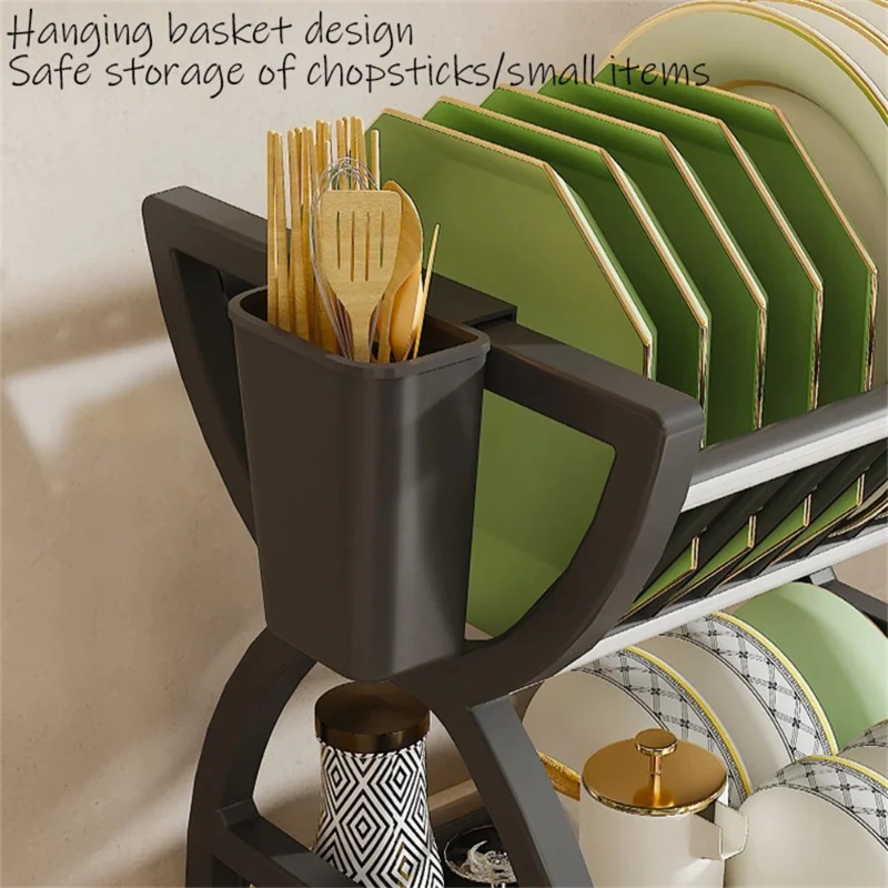 Escorredor de Louça de 2 Nívei - Meal Prep Organizer avaliação e preço