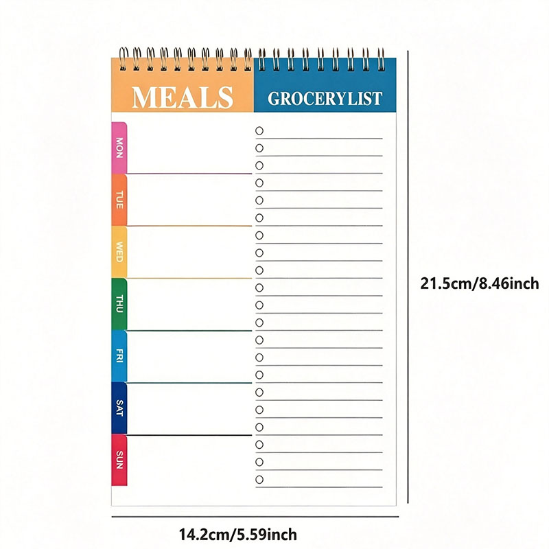 Bloco de Notas para Planejamen - Meal Prep Weekly avaliação e preço