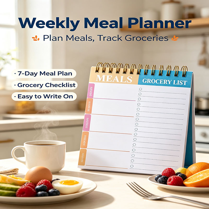 Bloco de Notas para Planejamen - Meal Prep Weekly avaliação e preço