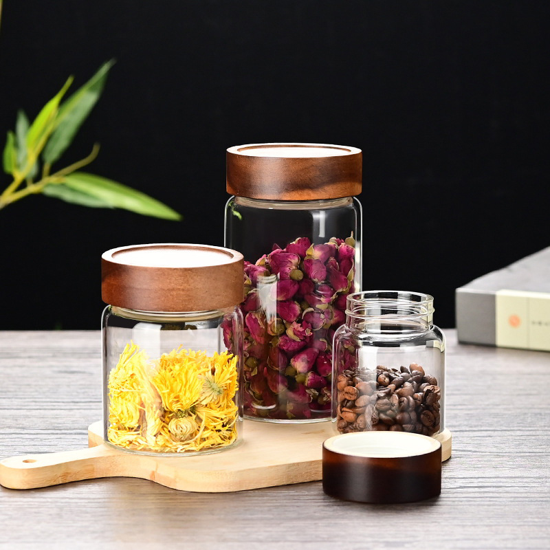 Recipiente de armazenamento de - Glass Container Set avaliação e preço