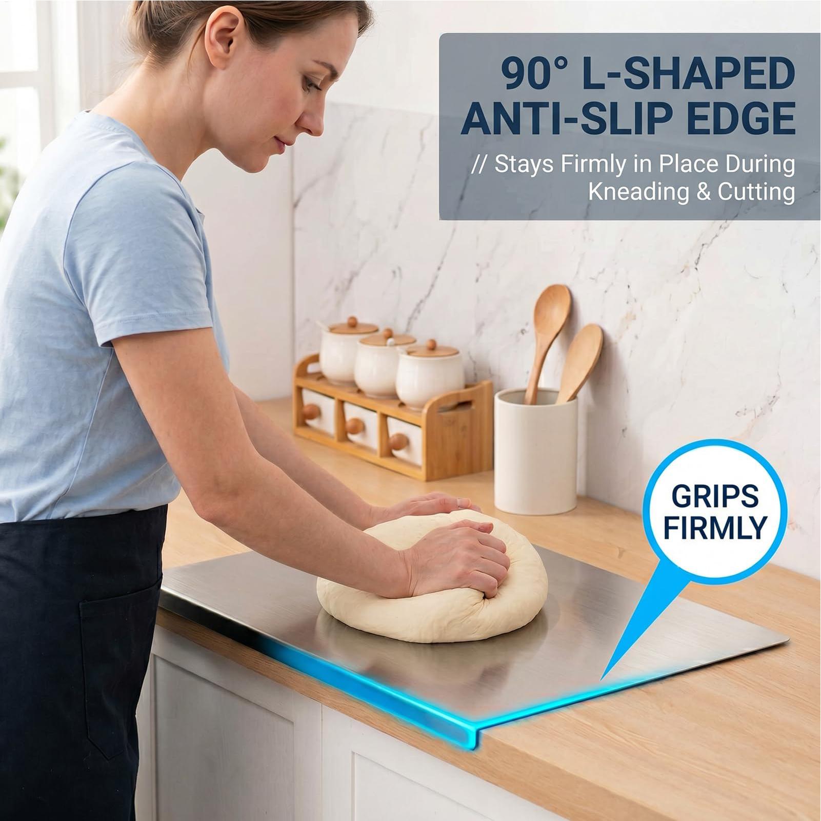 Tábua de Corte de Aço Inoxidáv - Meal Prep Cutting avaliação e preço