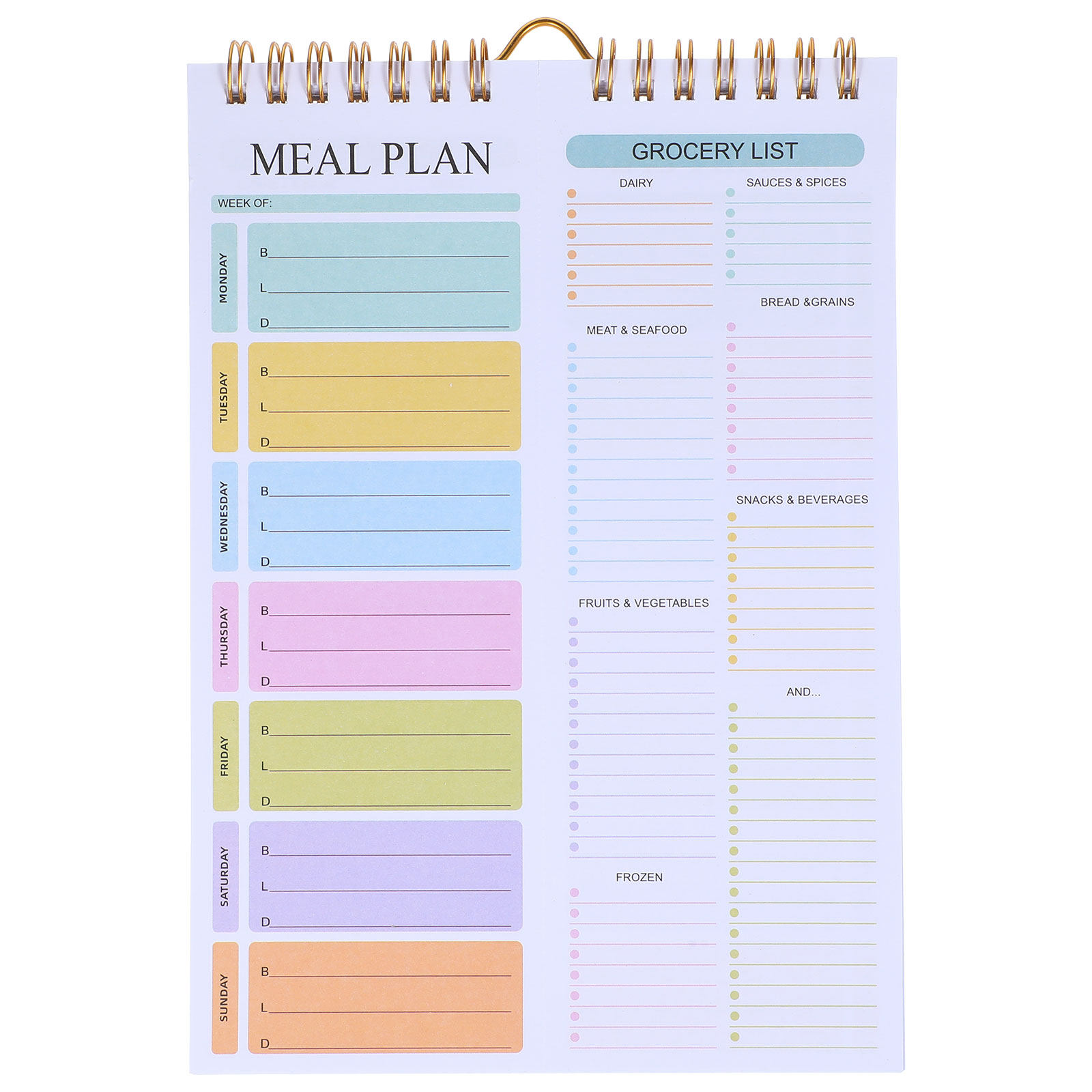 Caderno Planejador de Refeiçõe - Meal Prep Weekly avaliação e preço