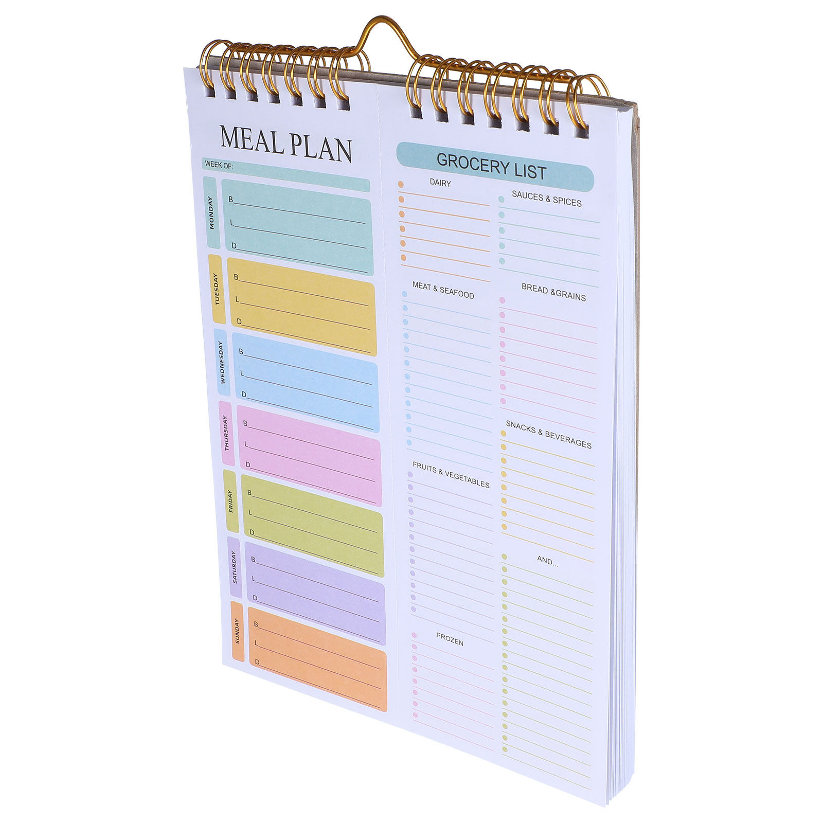 Caderno Planejador de Refeiçõe - Meal Prep Weekly avaliação e preço