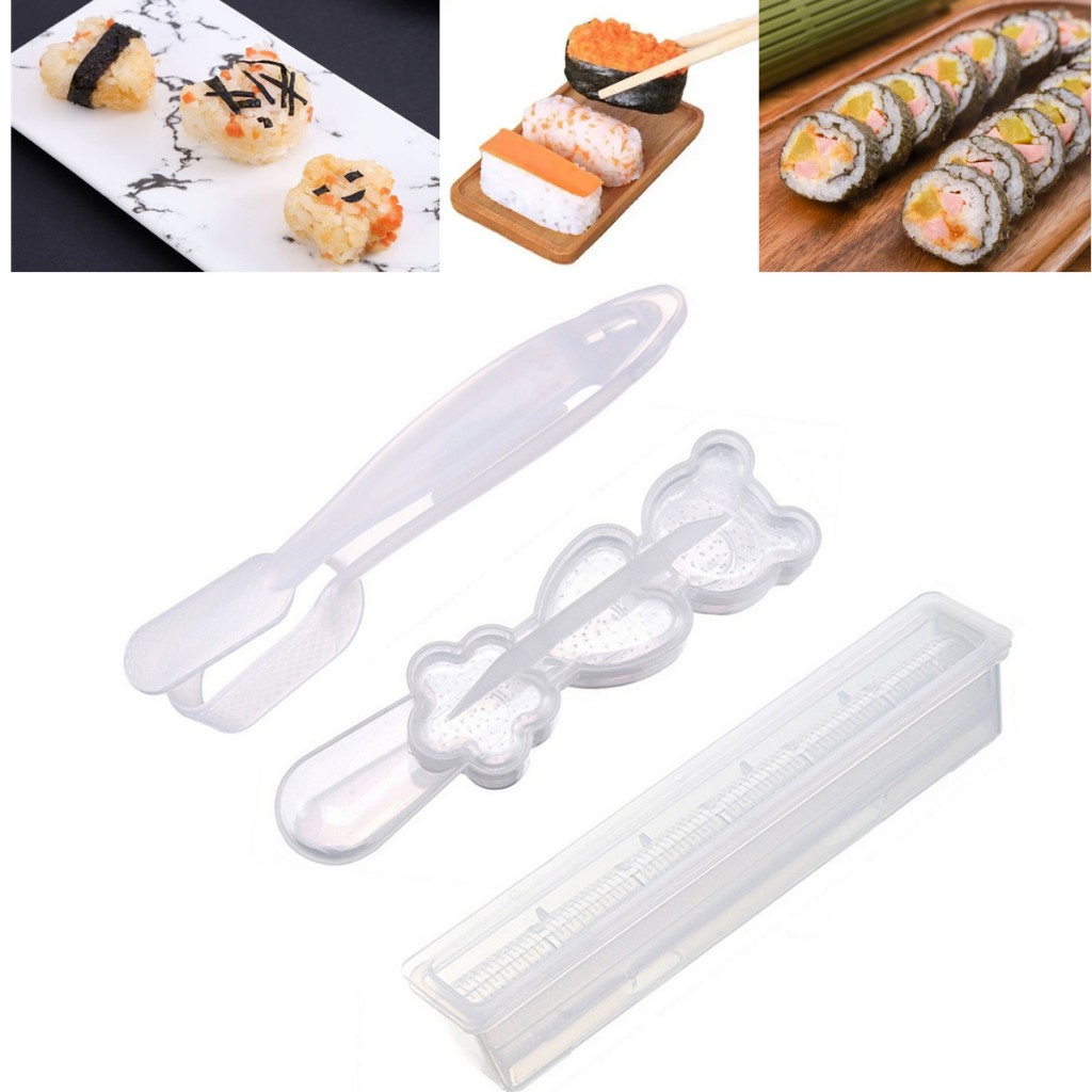 3 pçs/set conjunto de molde de - Rice Ball Mold avaliação e preço