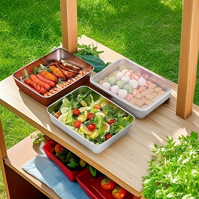 Conjunto de 4 Recipientes de A - Meal Prep Organizer avaliação e preço