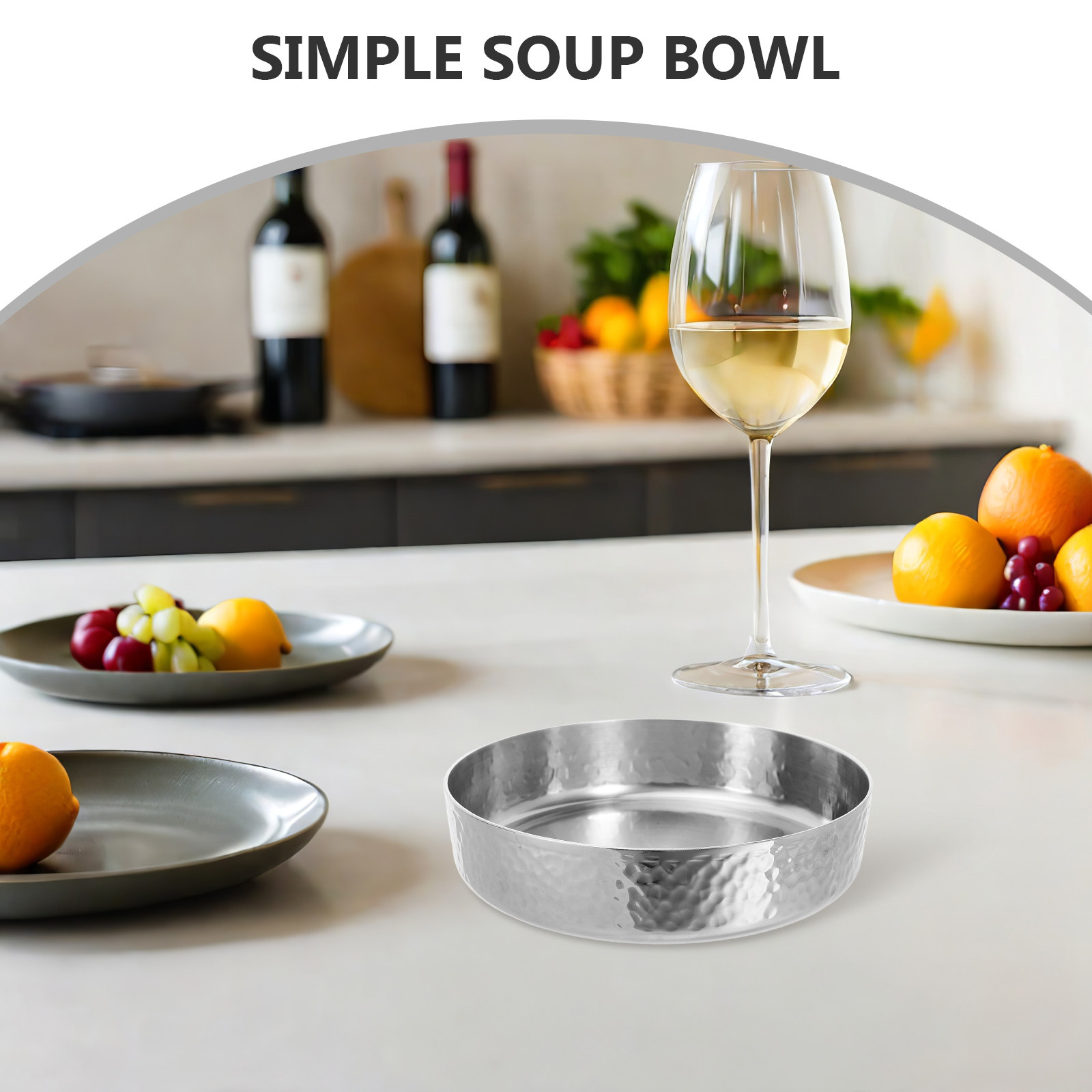 Tigela de Sopa em Aço Inoxidáv - Meal Prep Soup avaliação e preço