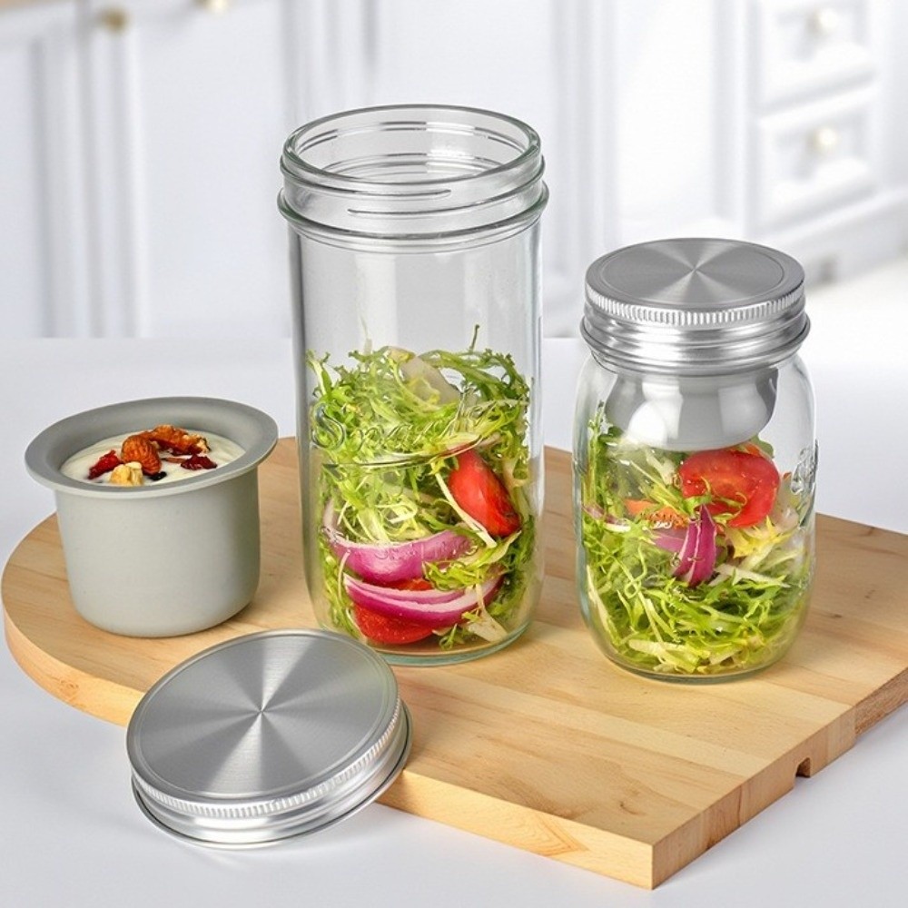 Potes de Vidro para Salada de  - Meal Prep Weekly avaliação e preço