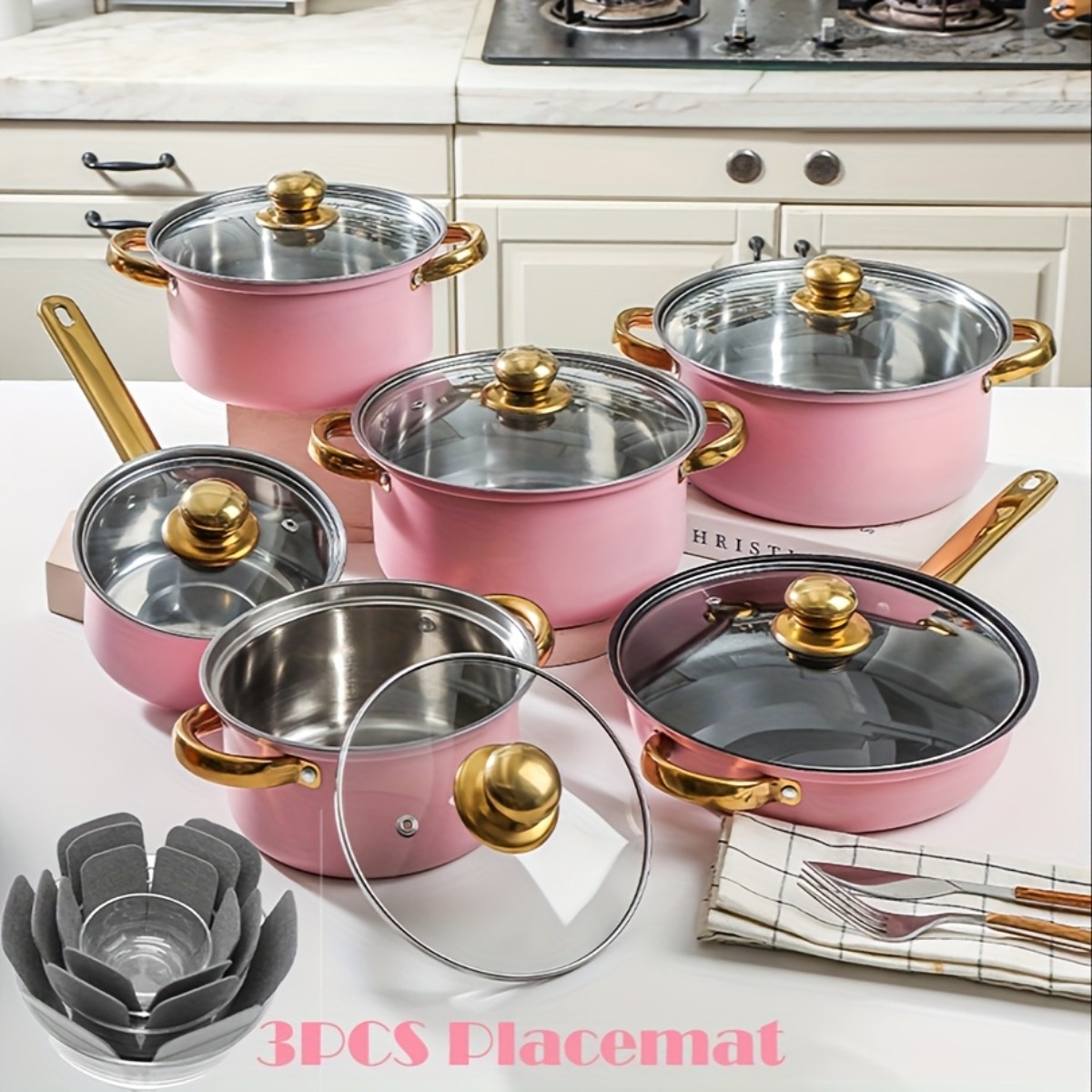 10 12 1Pc Panela de Aço Inoxid - Meal Prep Pasta avaliação e preço