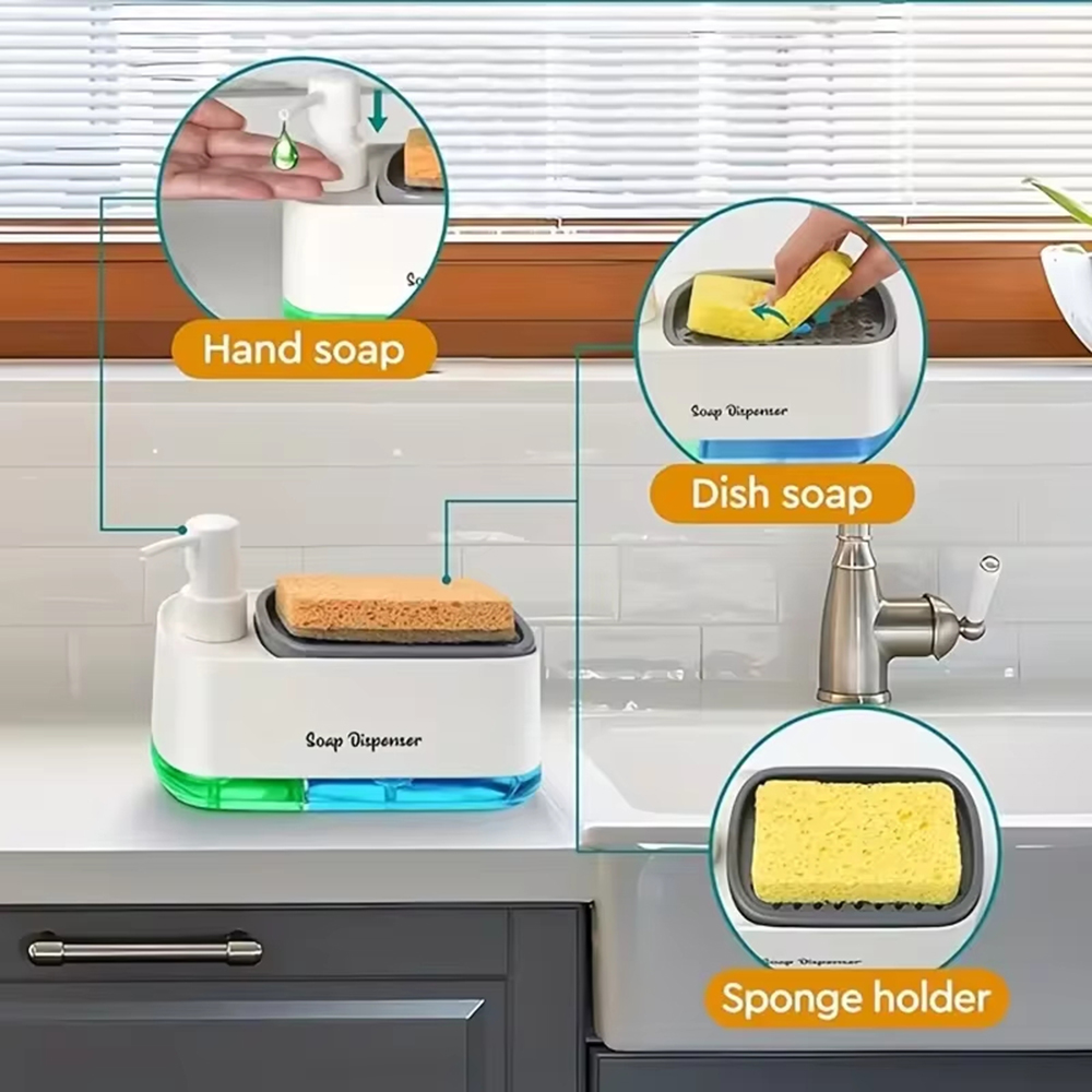 Conjunto de dispensador de sab - Meal Prep Organizer avaliação e preço
