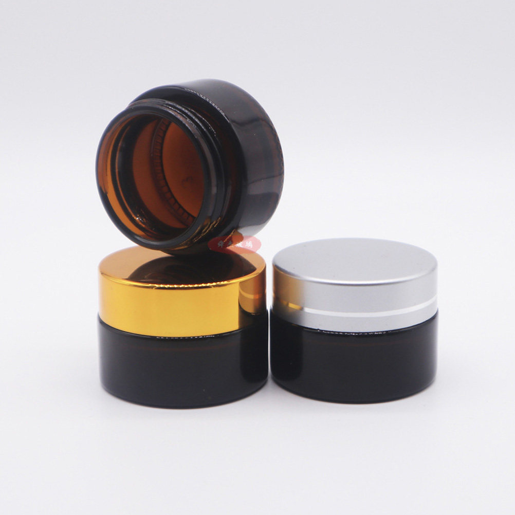 Conjunto de frascos de maquiag - Glass Container Set avaliação e preço