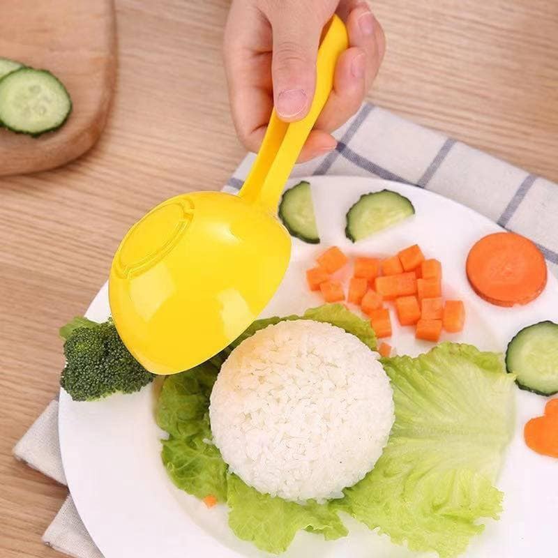 1pc semi circular bola de arro - Rice Ball Mold avaliação e preço