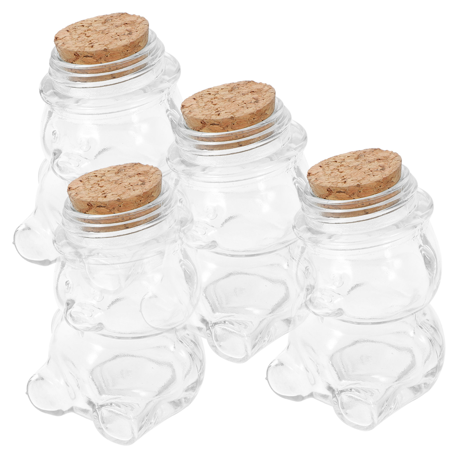 Conjunto de 4 Potes de Vidro T - Glass Container Set avaliação e preço