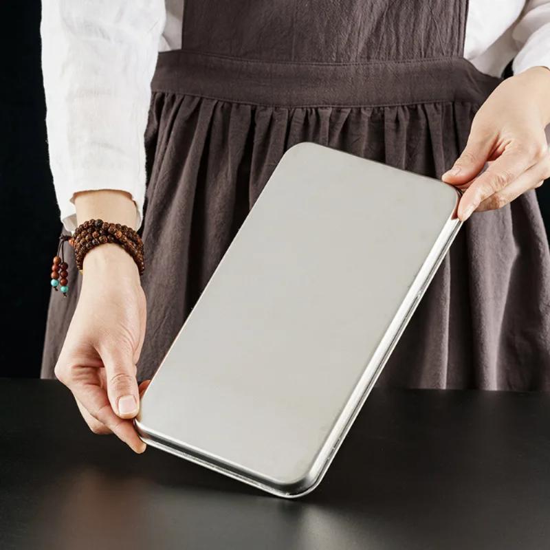 Bandeja Retangular de Aço Inox - Meal Prep Organizer avaliação e preço