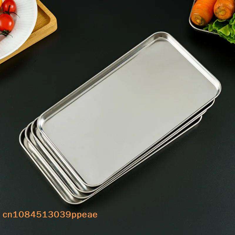 Bandeja Retangular de Aço Inox - Meal Prep Organizer avaliação e preço