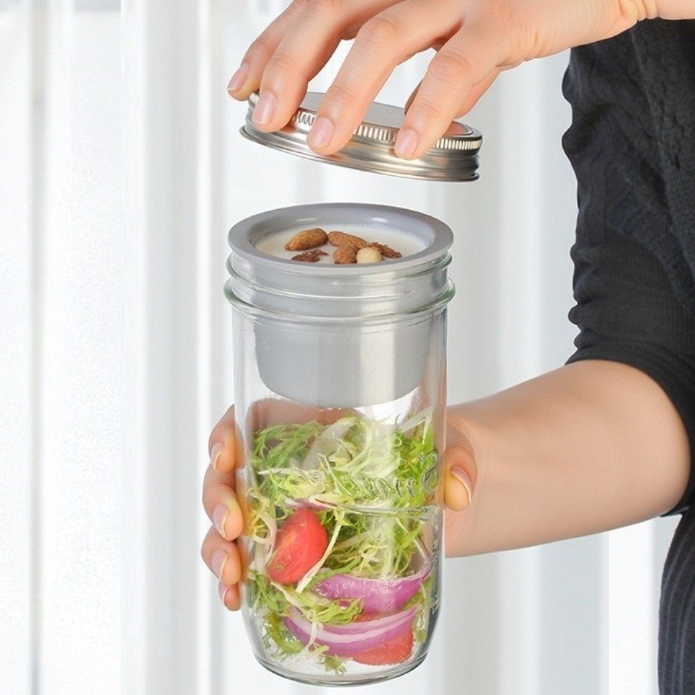 Frascos de Vidro para Salada d - Meal Prep Weekly avaliação e preço