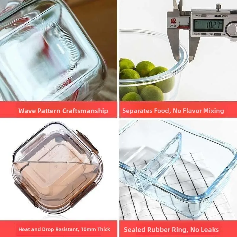 Conjunto de Potes de Vidro Tra - Glass Container Set avaliação e preço